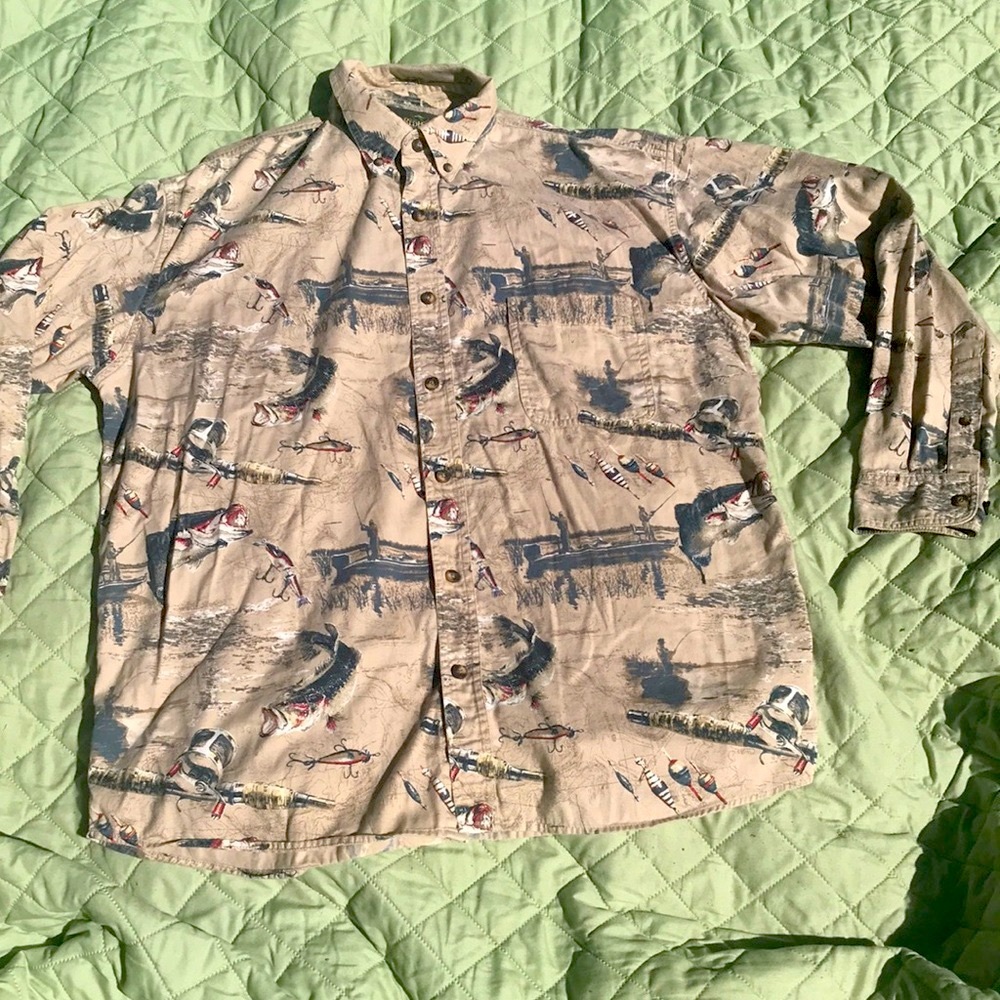 Red Head Men’s fishing shirt